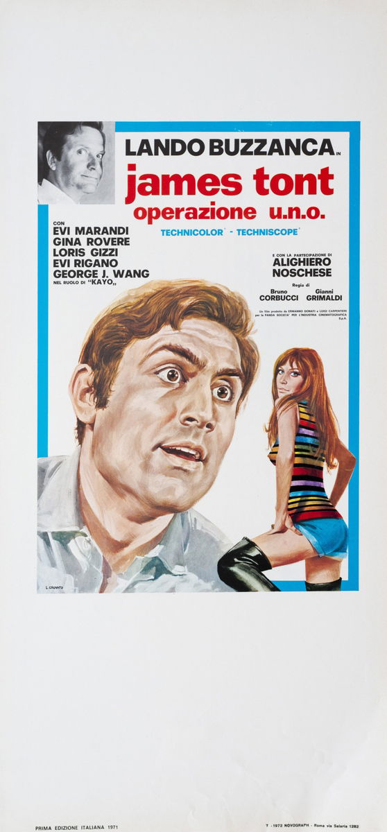 James Tont operazione U.N.O. - Locandina 1
