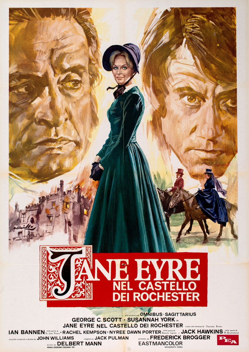 Jane Eyre nel castello dei Rochester - Manifesto 1