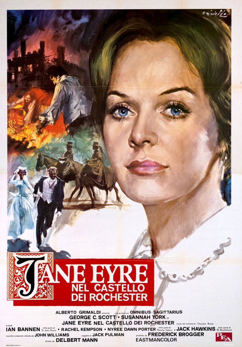 Poster 2 for the film Jane Eyre (1970), painted by Averardo Ciriello