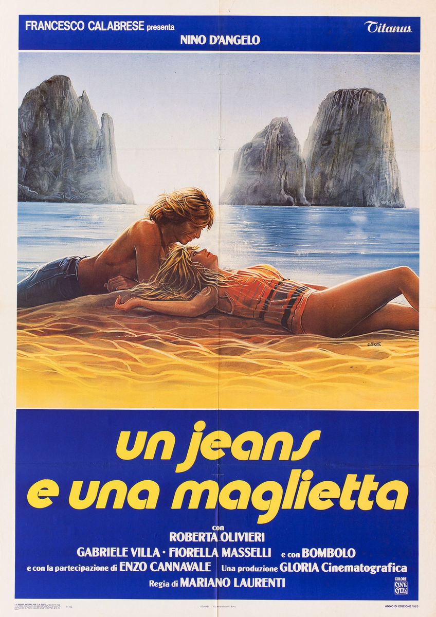 Un jeans e una maglietta - Manifesto 1