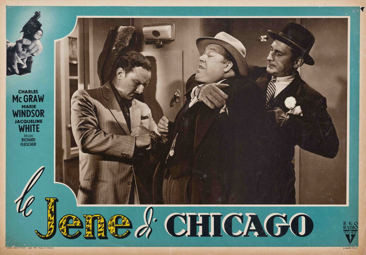 Lobby Card 2 for the film The Narrow Margin (1952)