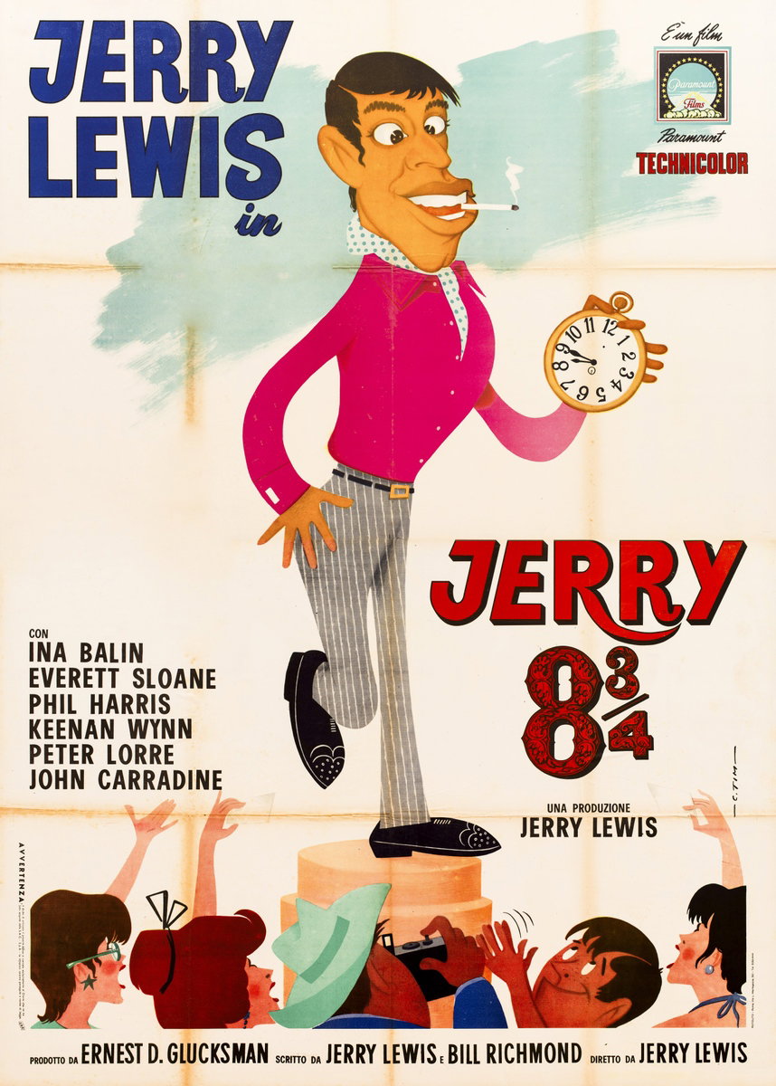Poster 2 for the film The Patsy (1964), painted by Timperi (C. Tim)