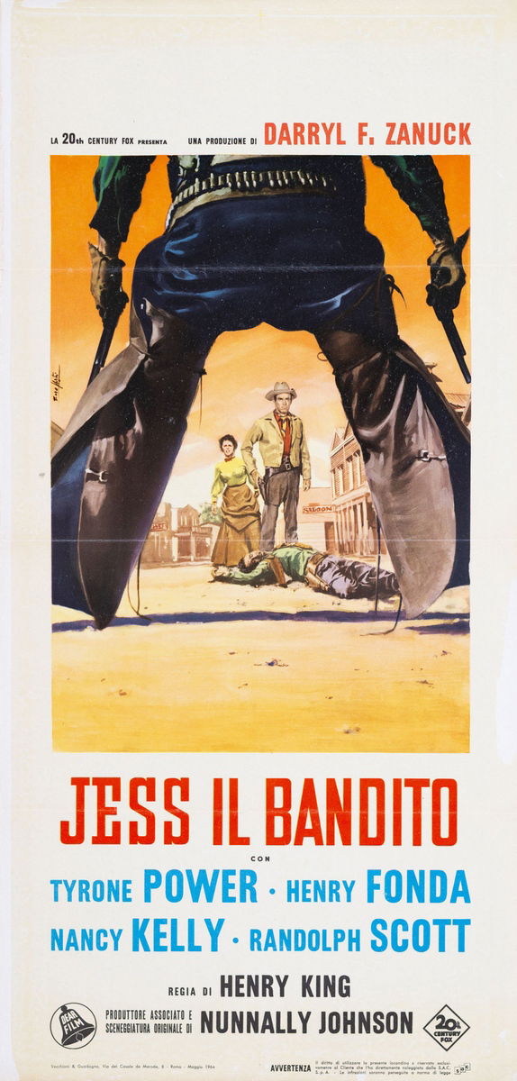 Jesse James - Lobby Card 1