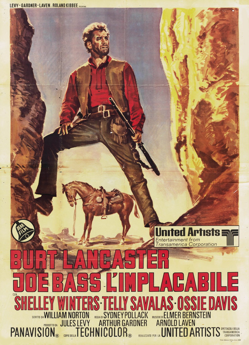 Poster 2 for the film The Scalphunters (1968)