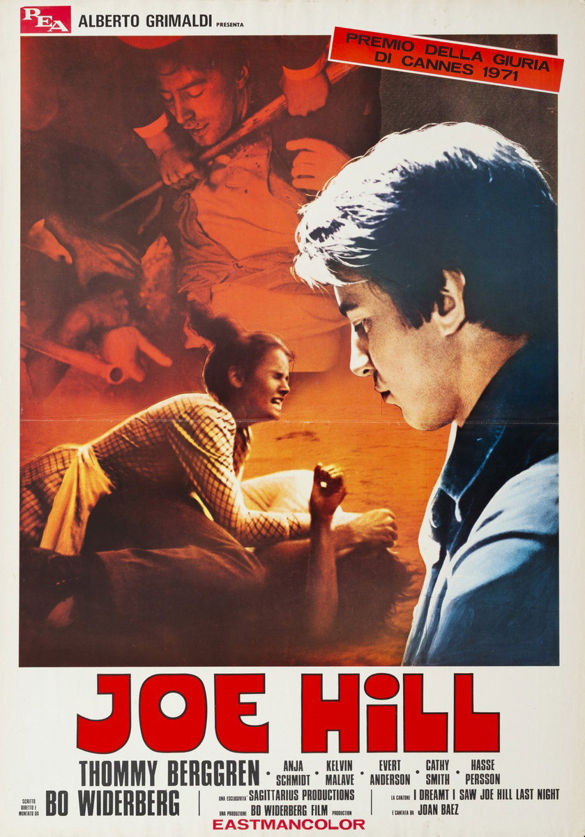 Poster 2 for the film Joe Hill (1971)