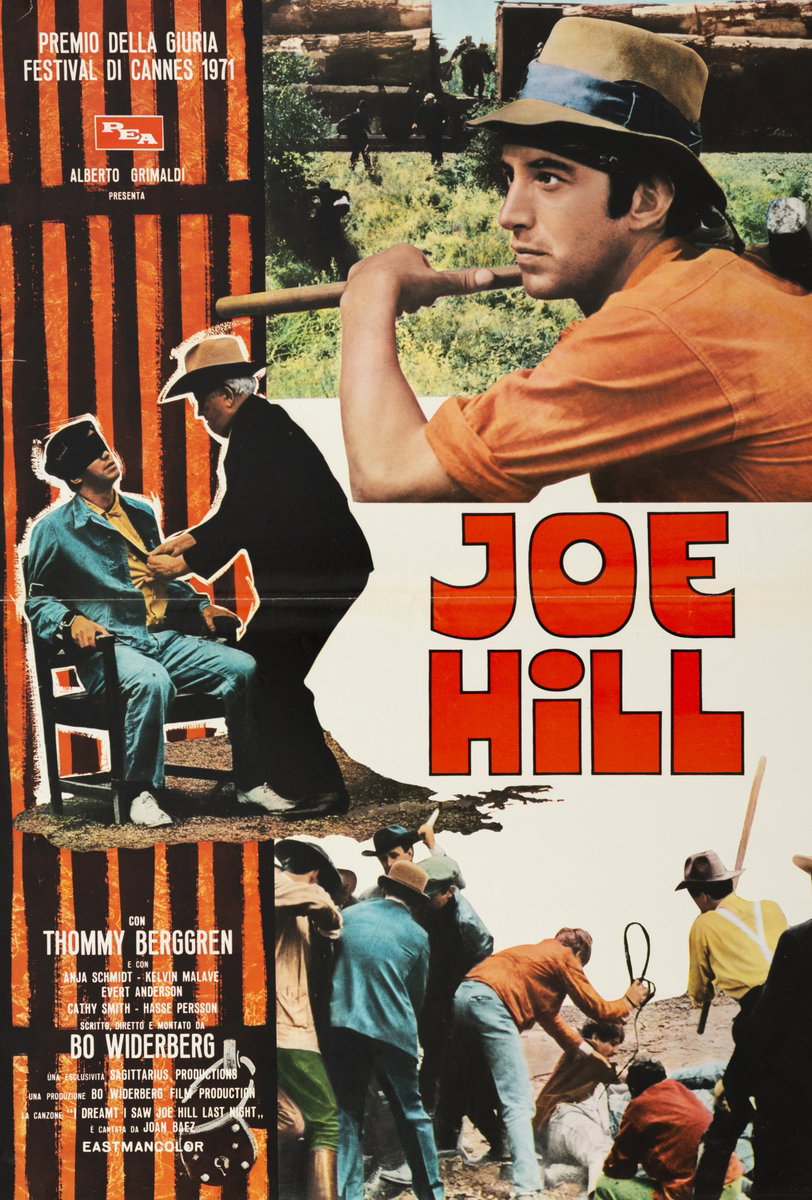 Manifesto 3 per il film Joe Hill (1971)