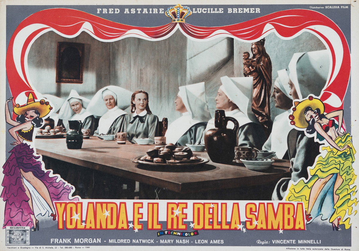 Fotobusta 2 per il film Jolanda e il re della samba (1945)