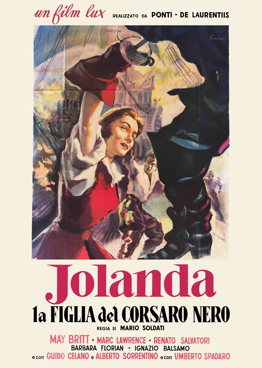 Jolanda, the Daughter of the Black Corsair - Poster 1