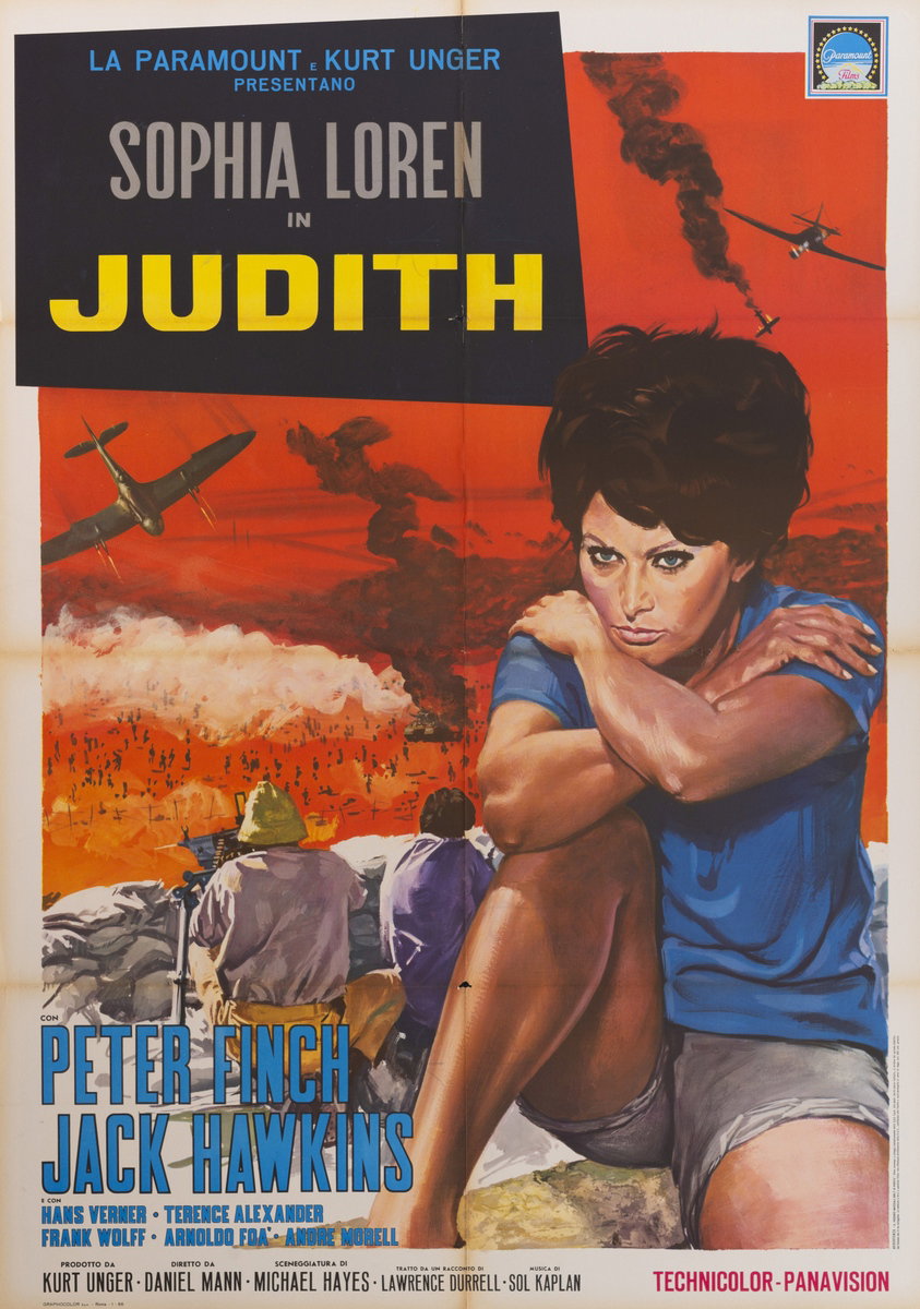 Poster 2 for the film Judith (1966)