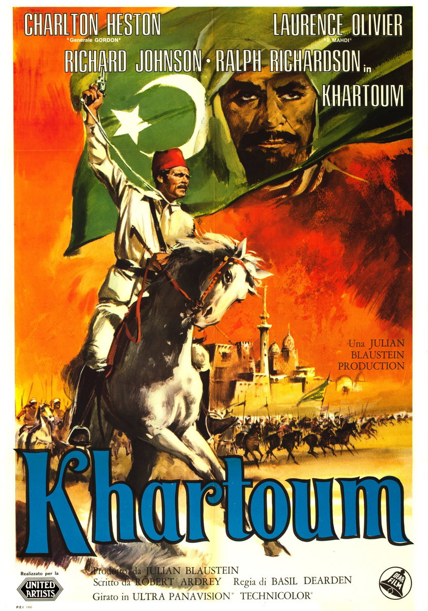 Manifesto 2 per il film Khartoum (1966)