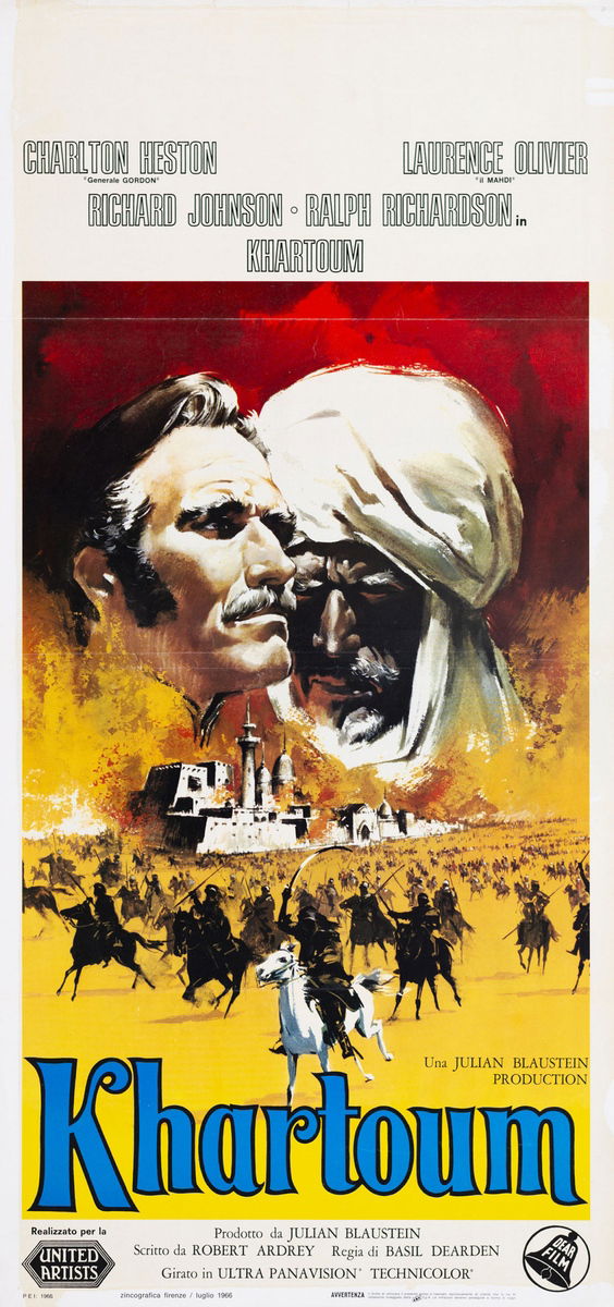 Khartoum - Lobby Card 1