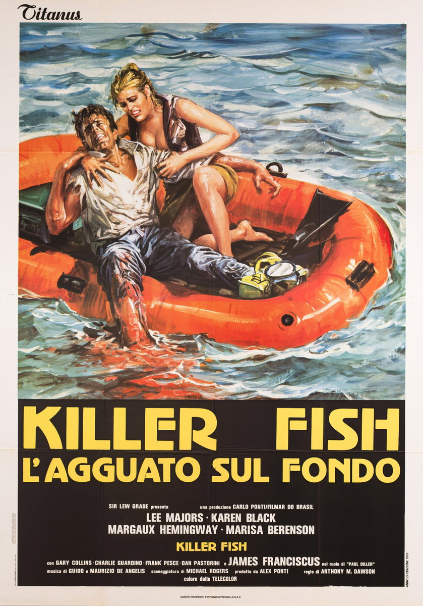Poster 2 for the film Killer Fish (1979)
