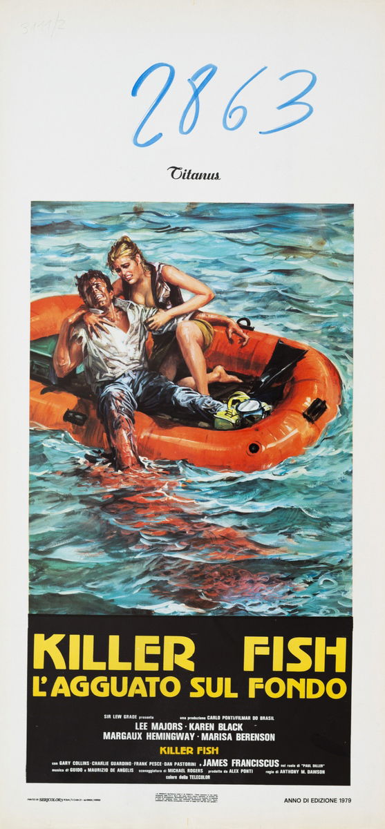 Killer Fish - Lobby Card 1