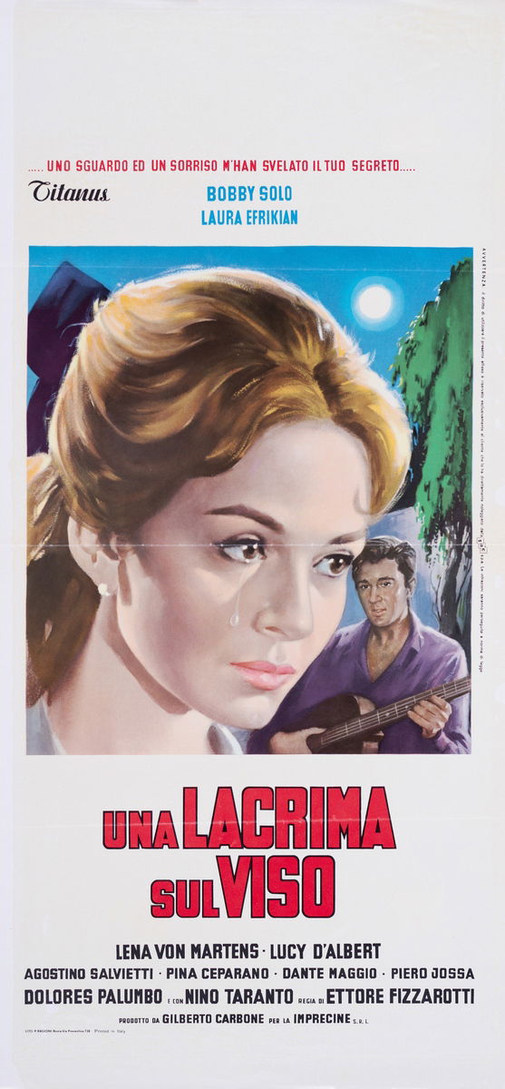 Una lacrima sul viso - Lobby Card 1