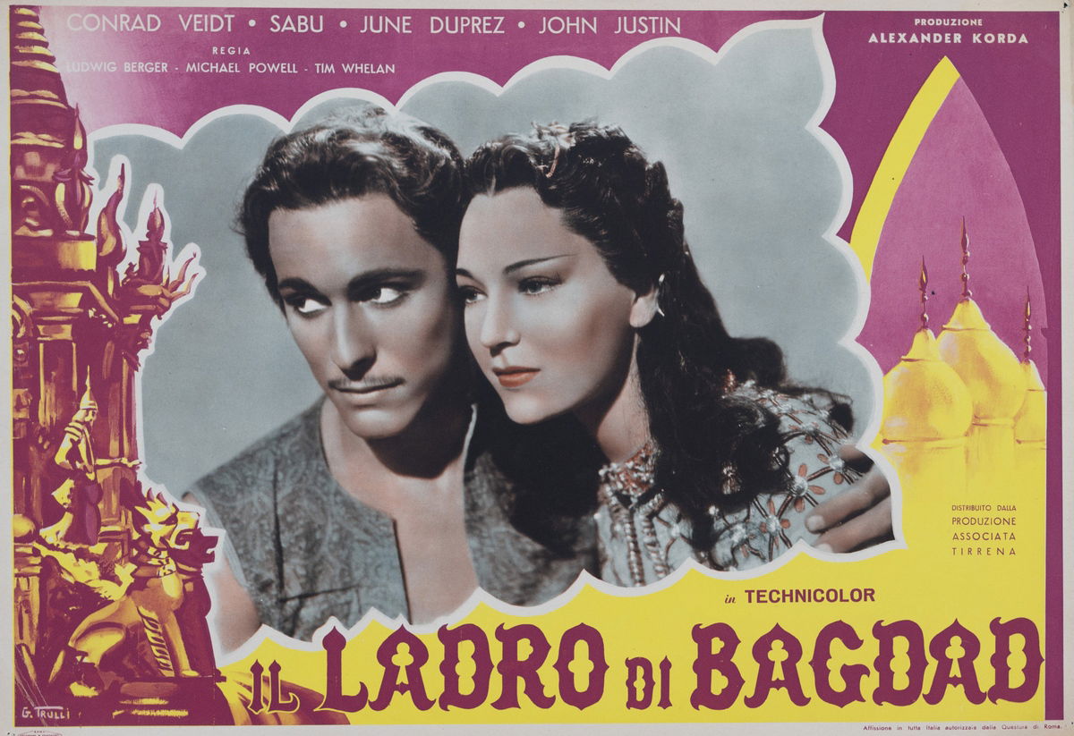 Il ladro di Bagdad - Fotobusta 1