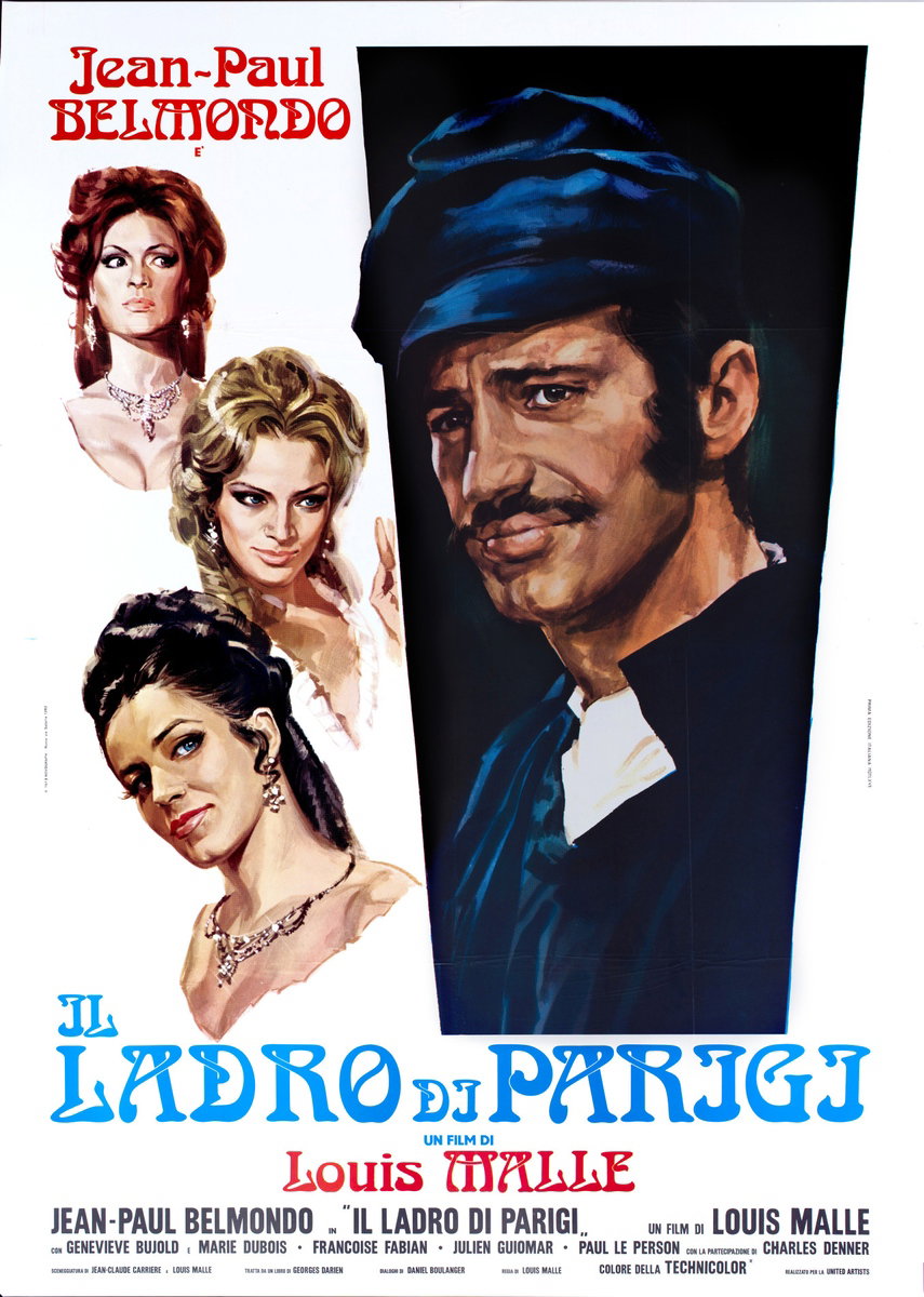 Manifesto 3 per il film Il ladro di Parigi (1967)