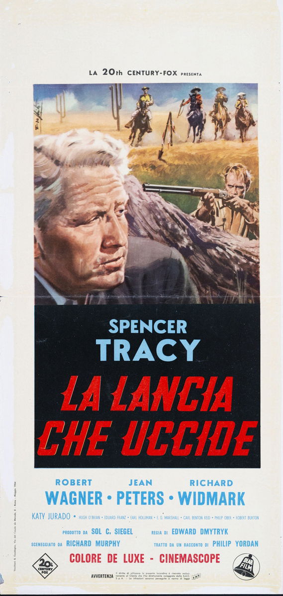 Broken Lance - Lobby Card 1