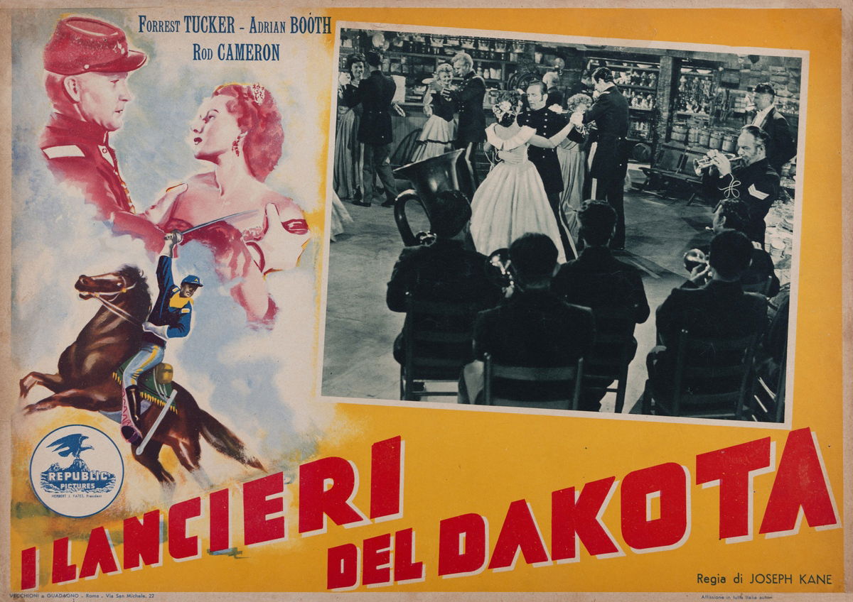 I lancieri del Dakota - Fotobusta 1