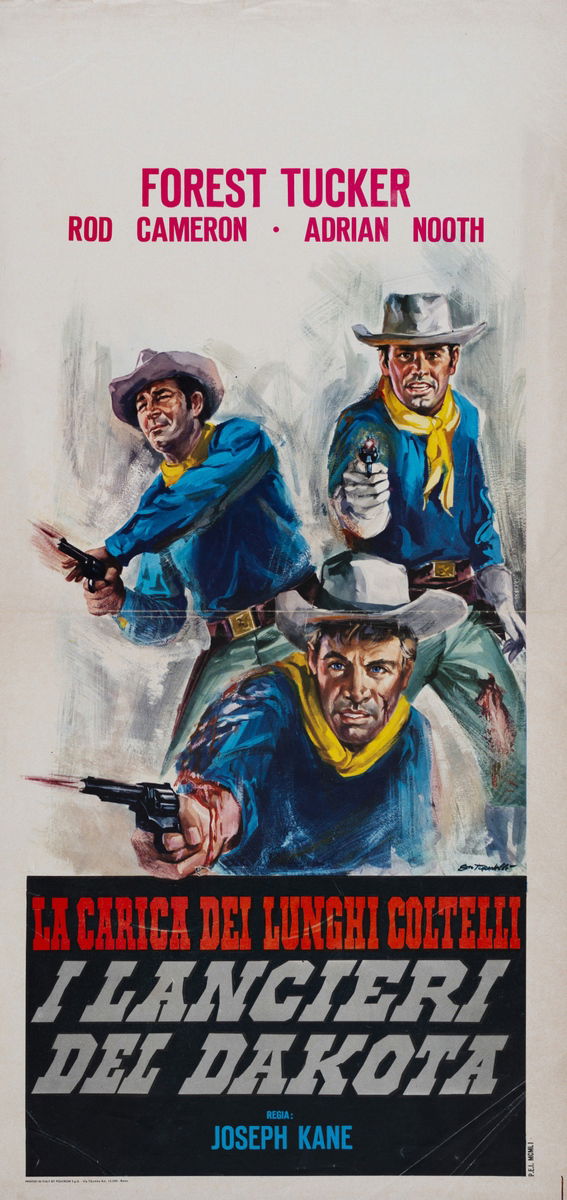 I lancieri del Dakota - Lobby Card 1