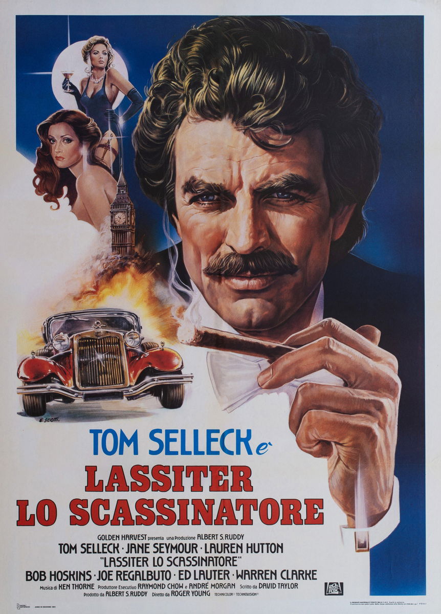 Lassiter lo scassinatore - Manifesto 1