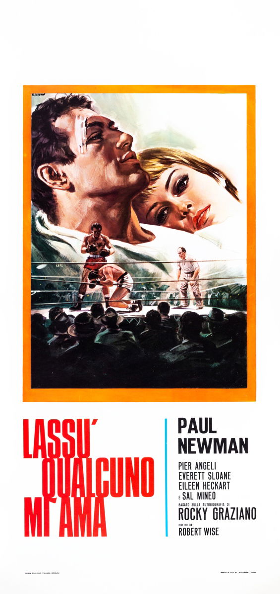 Somebody Up There Likes Me - Lobby Card 1