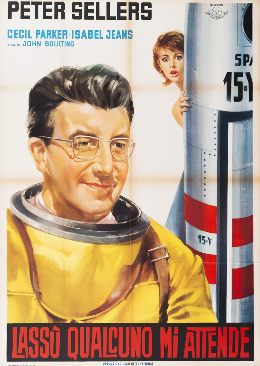 Lassù qualcuno mi attende - Manifesto 1