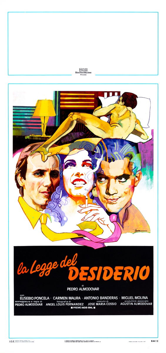 Law of Desire - Lobby Card 1