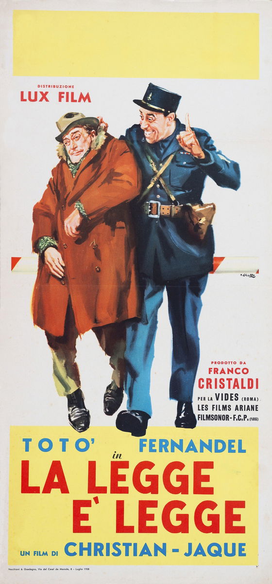 La legge è legge - Locandina 1