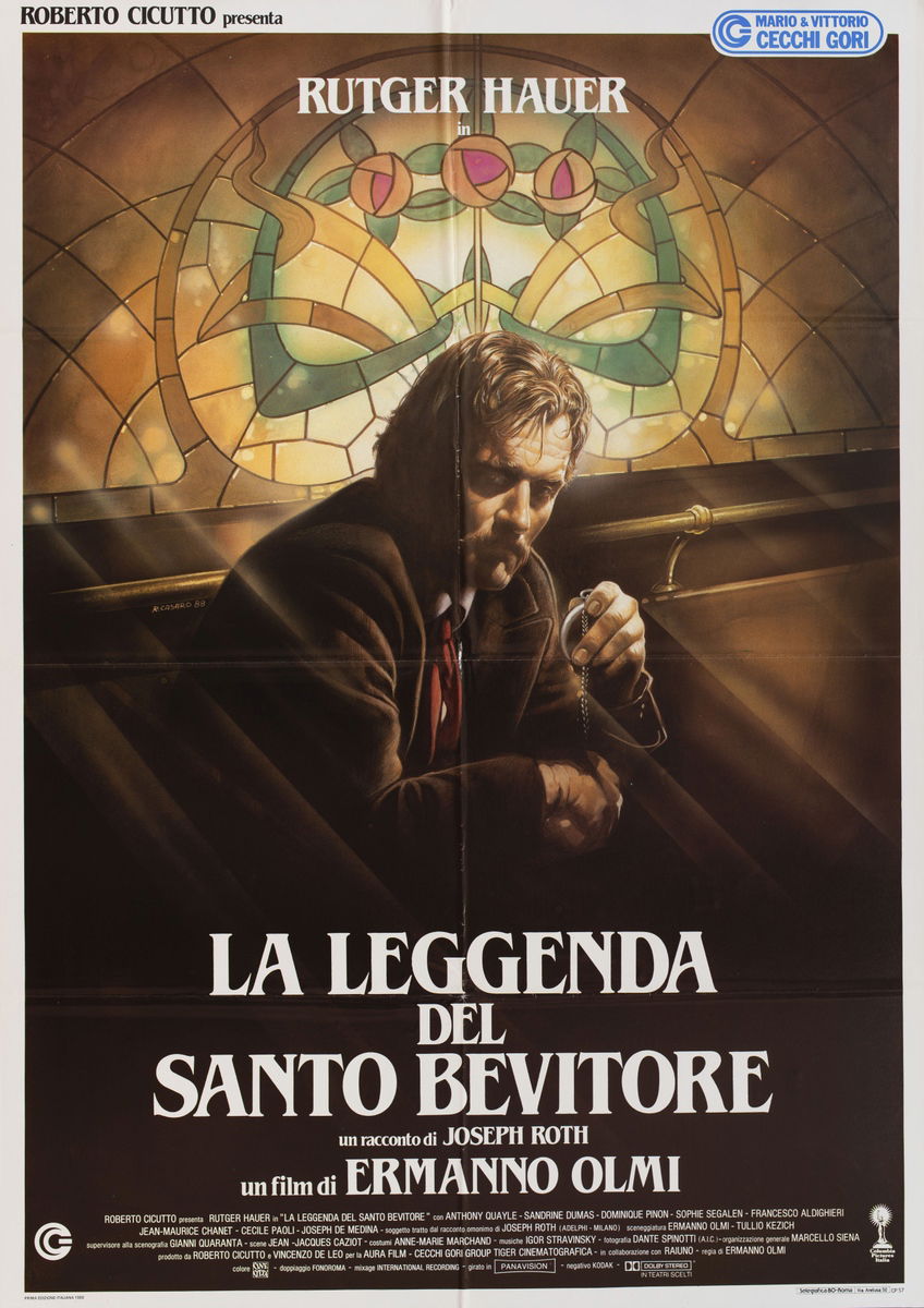 La leggenda del santo bevitore - Manifesto 1
