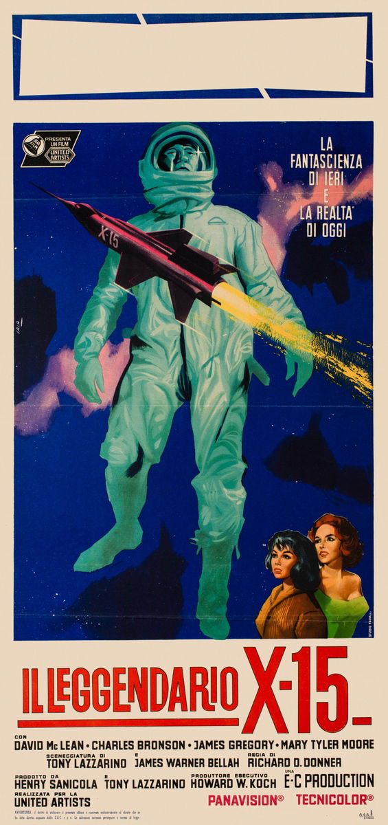 X-15 - Lobby Card 1