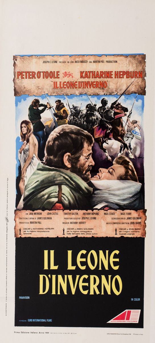 Il leone d'inverno - Locandina 1