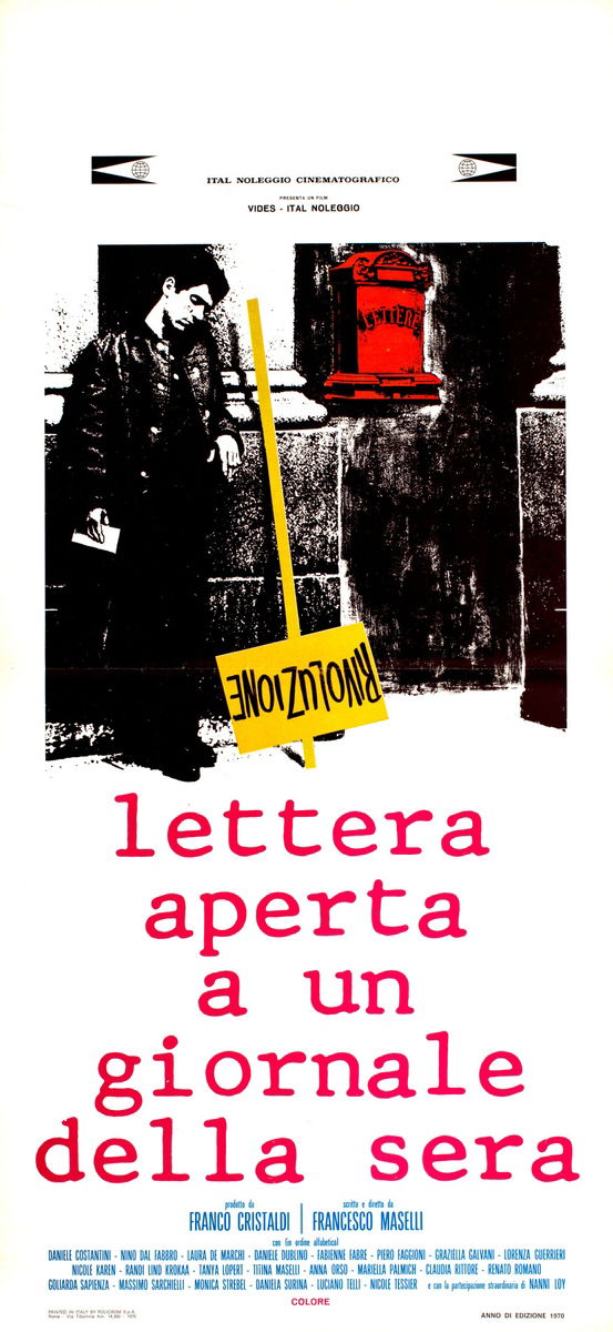 Lettera aperta a un giornale della sera - Locandina 1