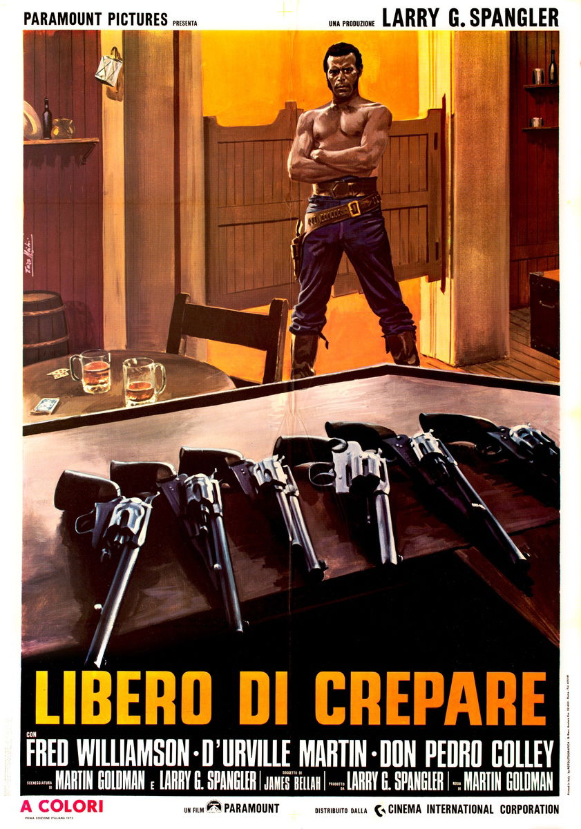 Libero di crepare - Manifesto 1