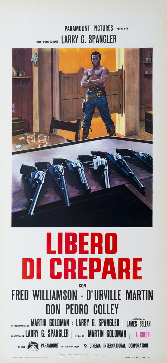 The Legend of Nigger Charley - Lobby Card 1