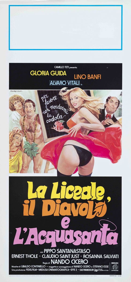 The Highschool Girl, the Devil, and the Holywater - Lobby Card 1