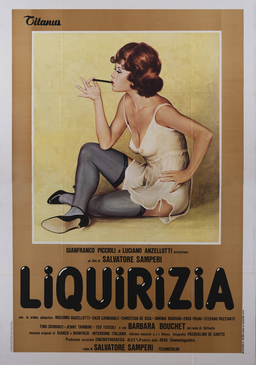Manifesto 3 per il film Liquirizia (1979)