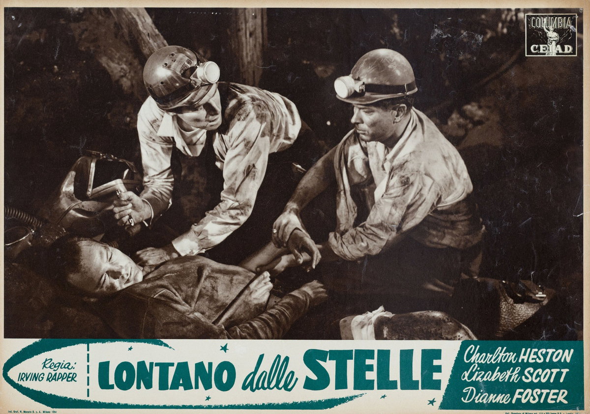 Fotobusta 2 per il film Lontano dalle stelle (1953)