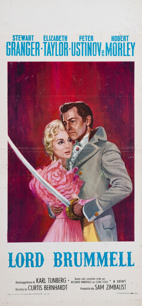 Locandina 2 per il film Lord Brummell (1954)