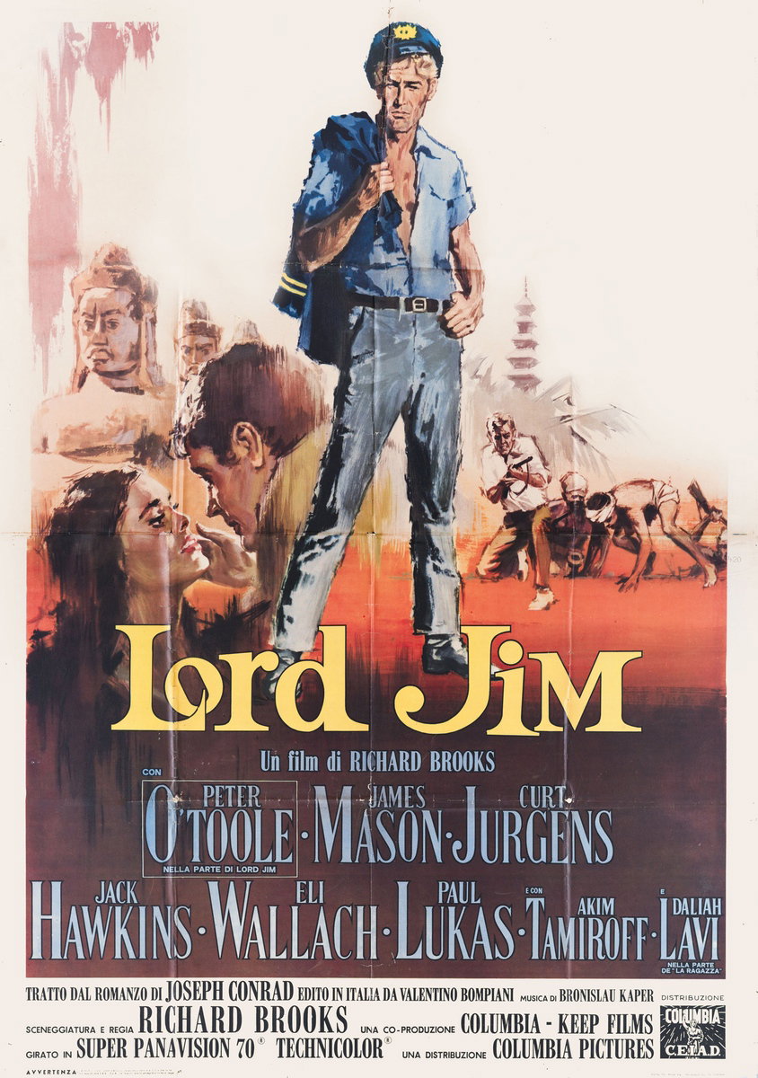 Manifesto 2 per il film Lord Jim (1965)