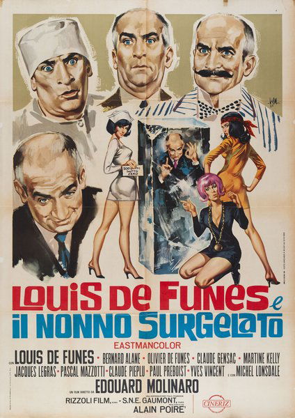 Louis de Funes e il nonno surgelato