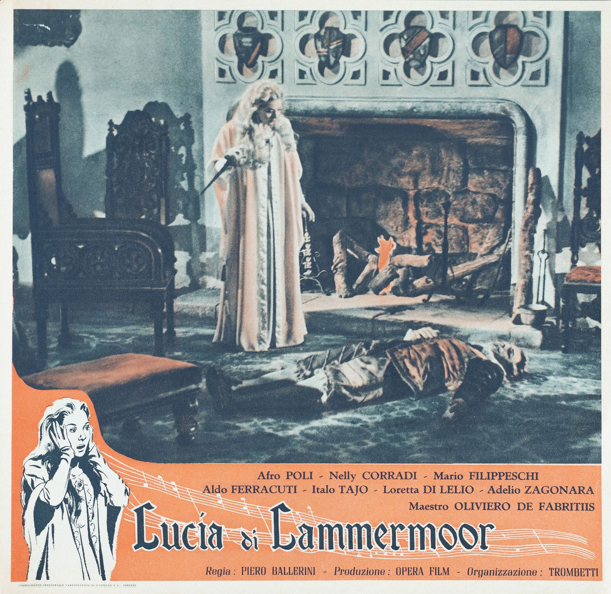 Lucia di Lammermoor - Fotobusta 1