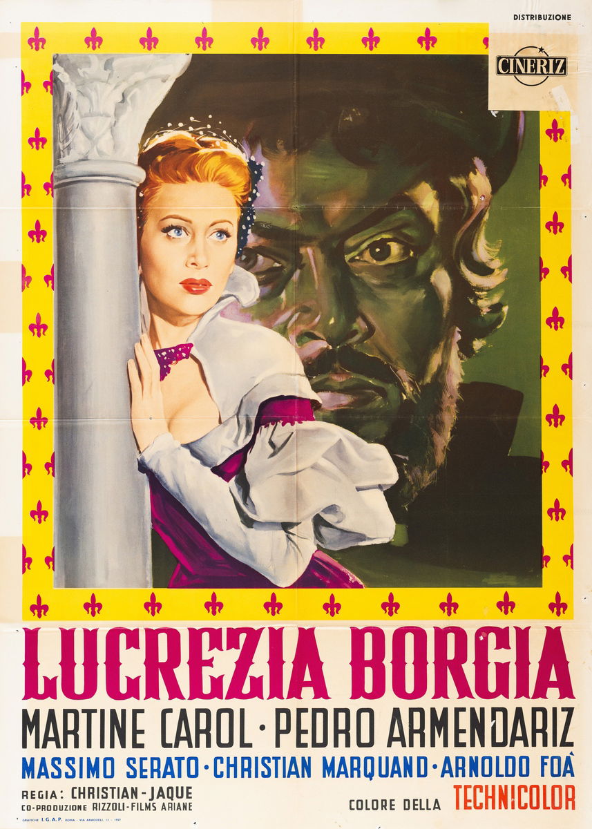 Lucrezia Borgia - Manifesto 1