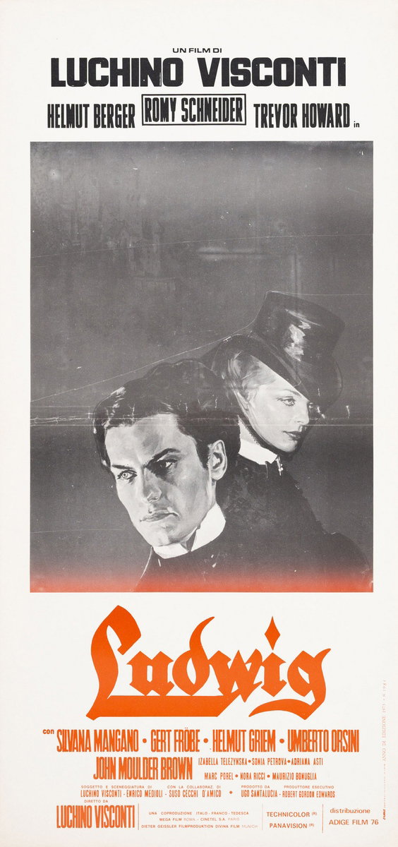 Locandina 3 for the film Ludwig (1973)
