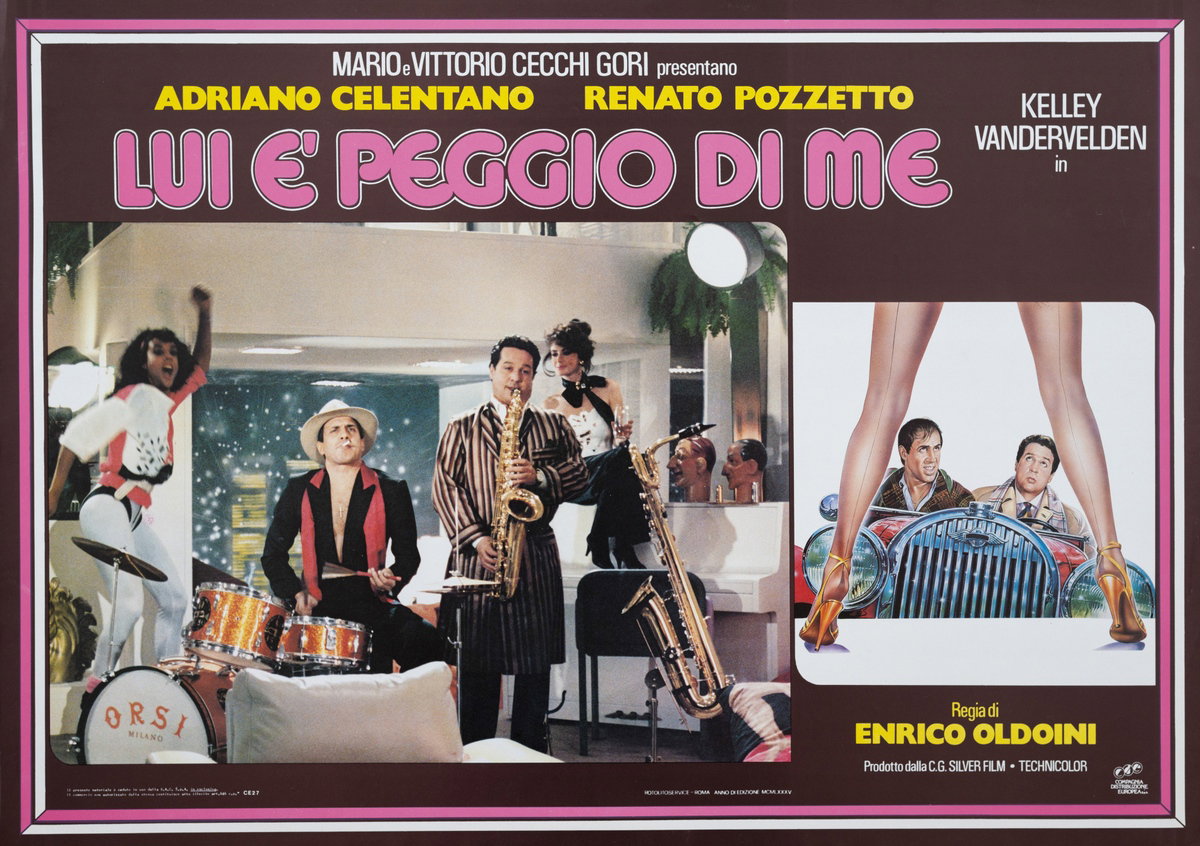 Fotobusta 2 per il film Lui è peggio di me (1985)