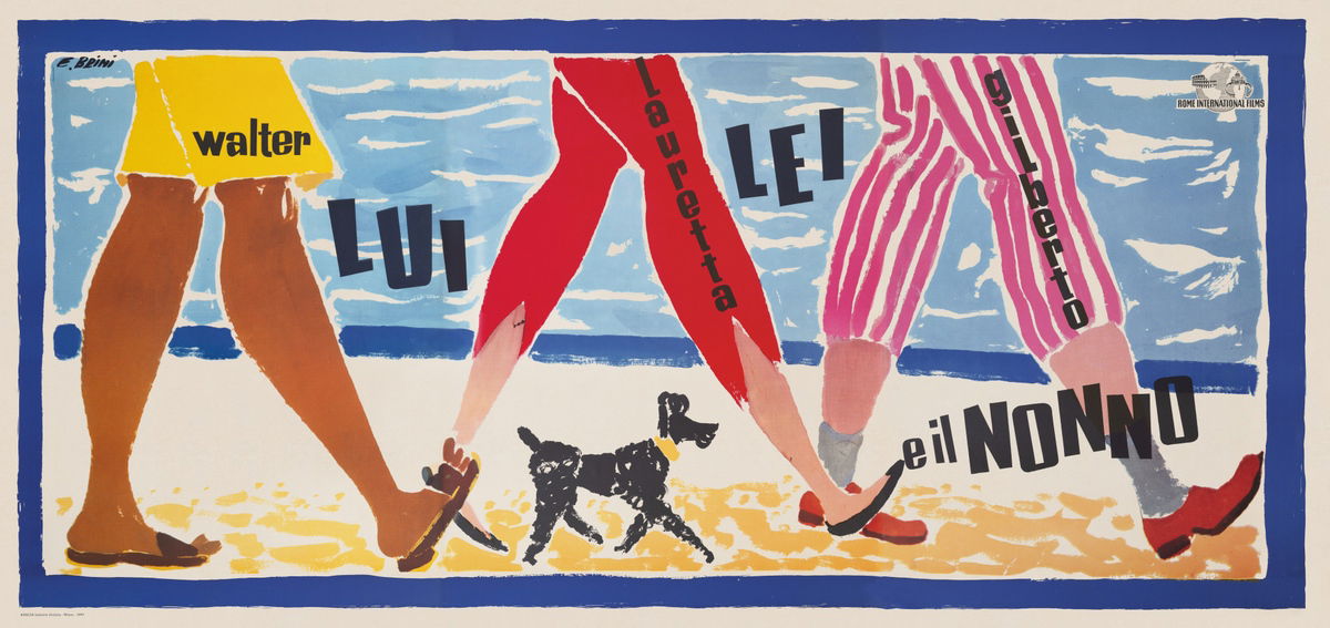 Lui, lei e il nonno - Manifesto 1