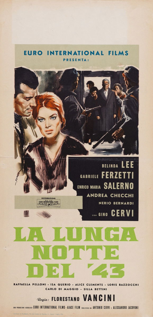 La lunga notte del '43 - Locandina 1