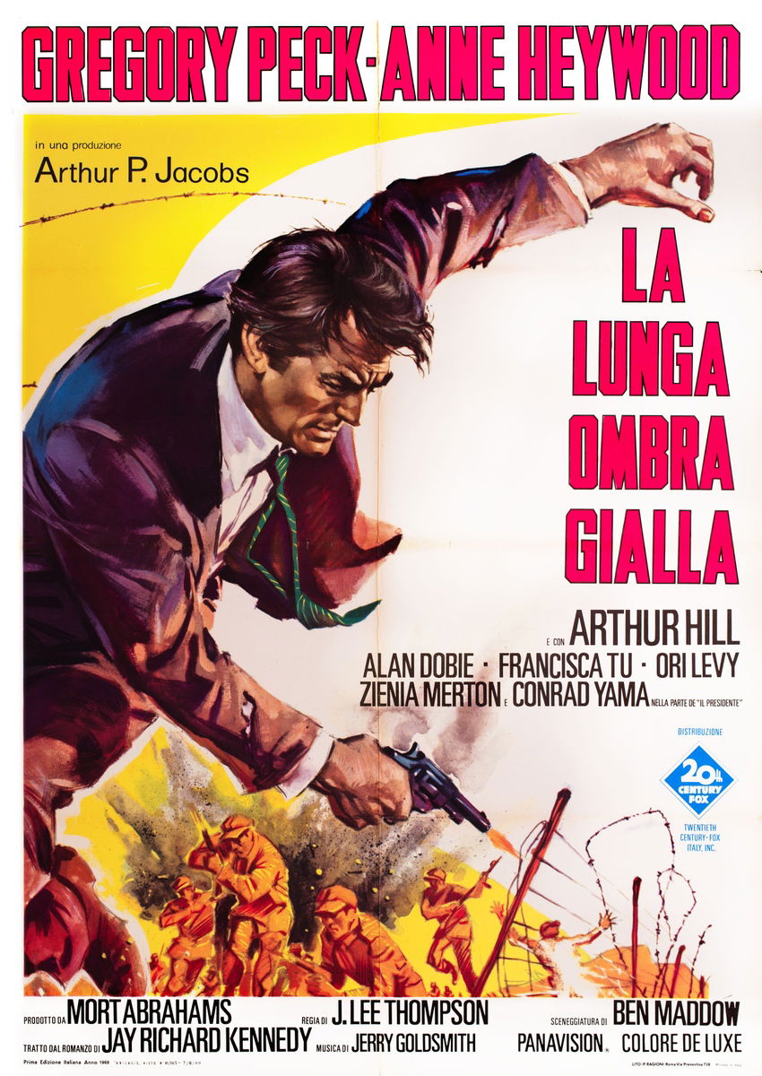 La lunga ombra gialla - Manifesto 1