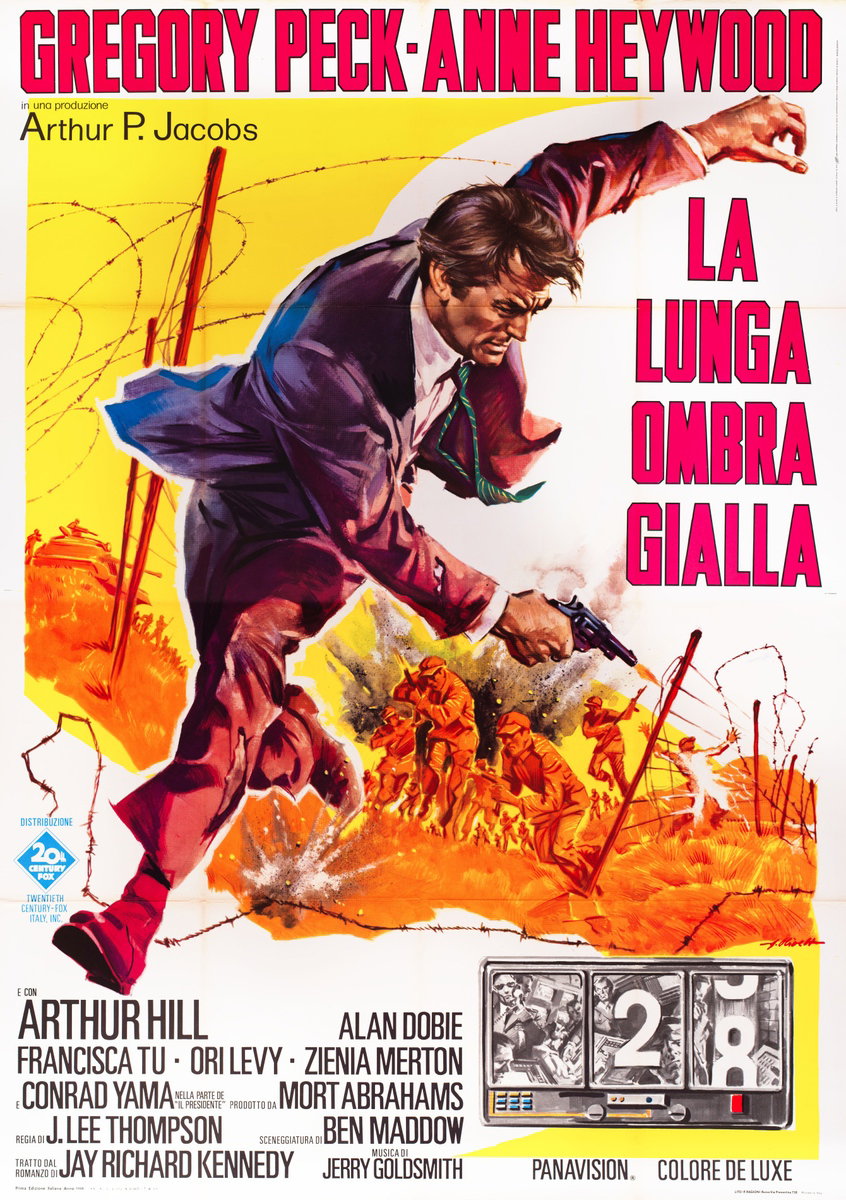 La lunga ombra gialla - Manifesto 2