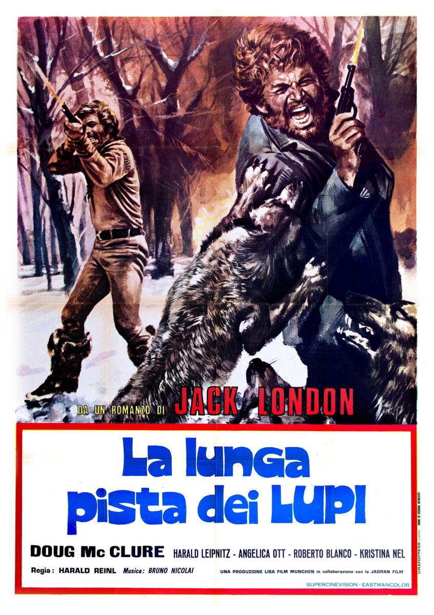 La lunga pista dei lupi - Manifesto 1