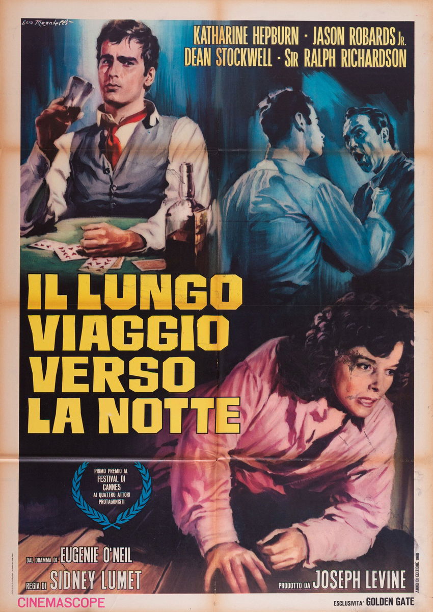 Il lungo viaggio verso la notte - Manifesto 1